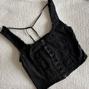 Free People Amelia Squareneck Corset Top